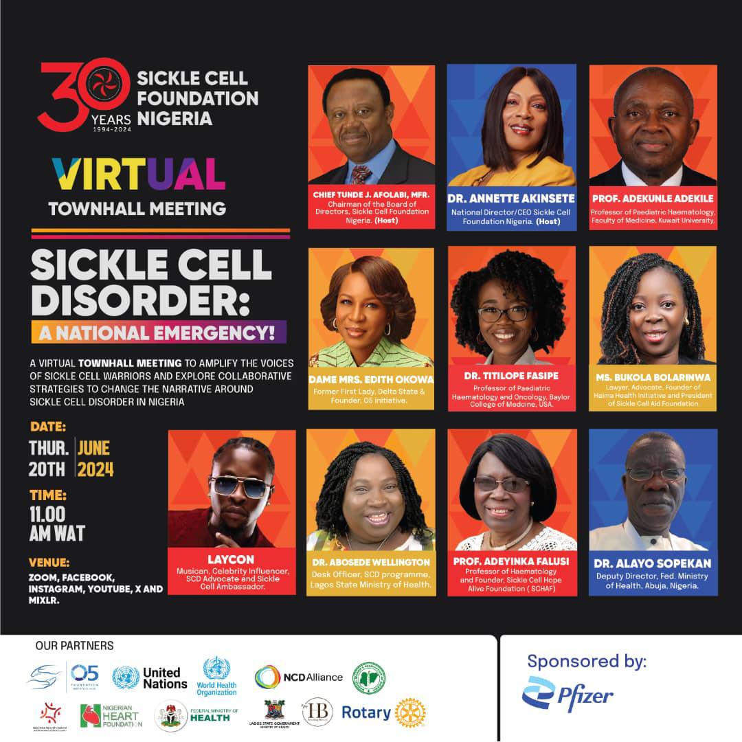 SICKLE CELL DISORDER – A NATIONAL EMERGENCY!